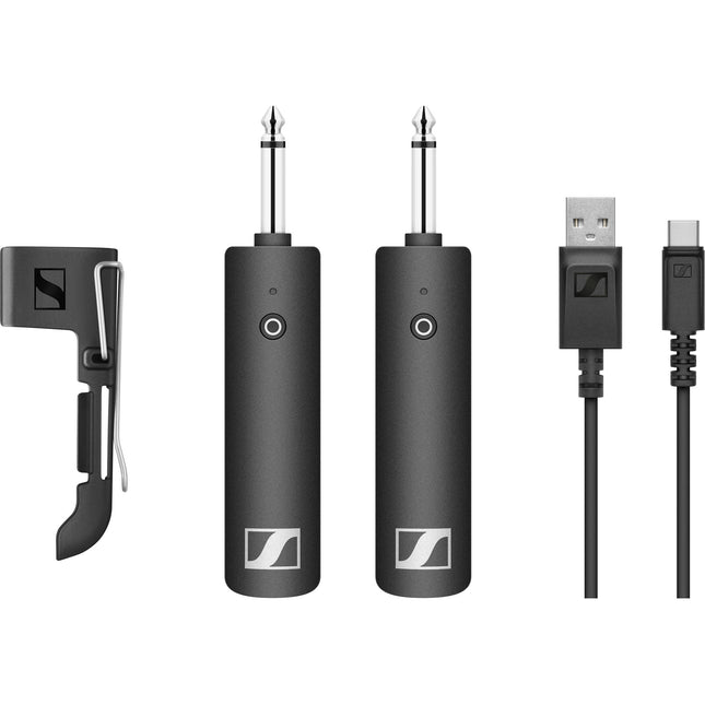 Sennheiser XSW-D INSTRUMENT BASE SET Sistema inalámbrico para guitarra 5 horas batería recargable 250 pies alcance