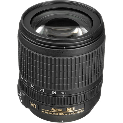 Nikon AF-S DX NIKKOR 18-105mm f3.5-5.6G ED VR Lente Estabilizador VR II