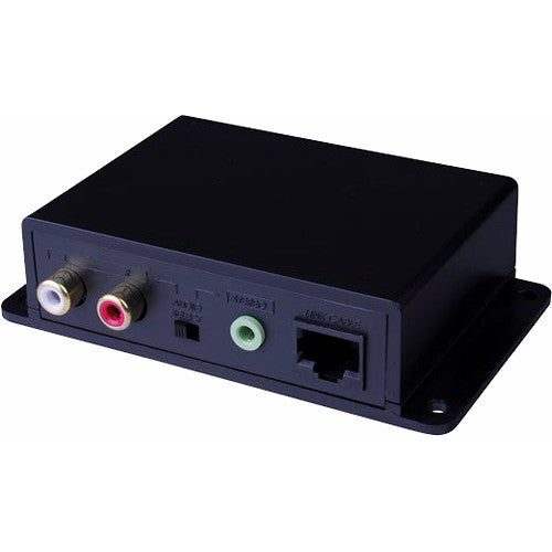 Vanco Set Extensor de Audio Analógico por Cable Cat 6 1968 pies Dual RCA o 3.5 mm