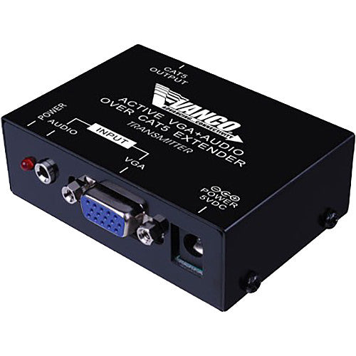 Vanco Extensor VGA con Audio por Cat 6 5e hasta 500 pies 1600x1200