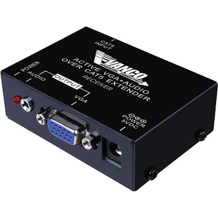 Vanco Extensor VGA con Audio por Cat 6 5e hasta 500 pies 1600x1200