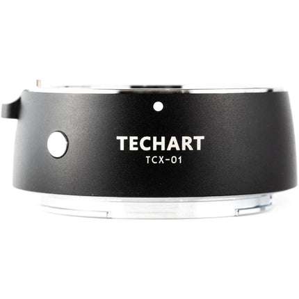 Techart PRO Adaptador Autofocus Lentes Canon EF a Hasselblad X con Control de Apertura y Exif