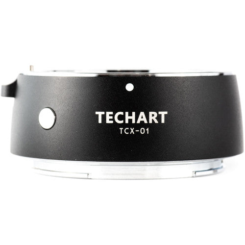 Techart PRO Adaptador Autofocus Lentes Canon EF a Hasselblad X con Control de Apertura y Exif