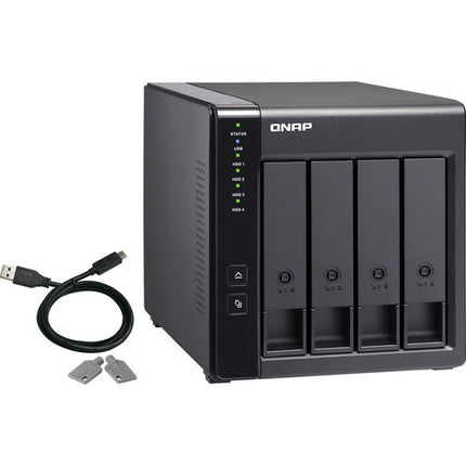 QNAP TR-004 48TB Expansion RAID USB 3.2 Gen 1 con 4 HDD Seagate IronWolf 12TB 7200 rpm