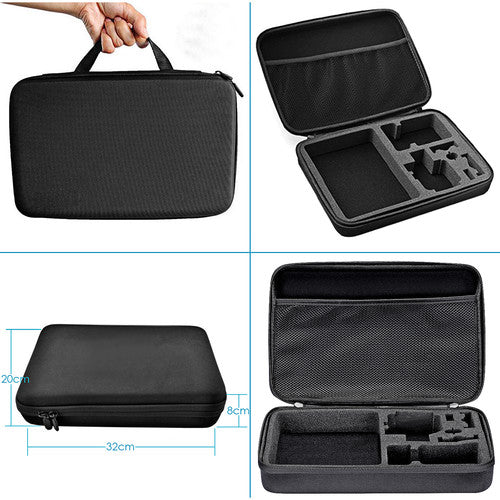 Neewer Kit de accesorios 50 en 1 para GoPro con estuche y trípode