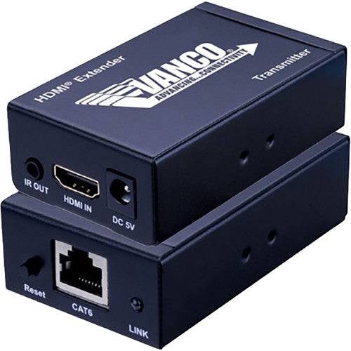 Vanco HDMI Extender sobre Cable Cat 6/5e con IR Blaster 1080p hasta 60m