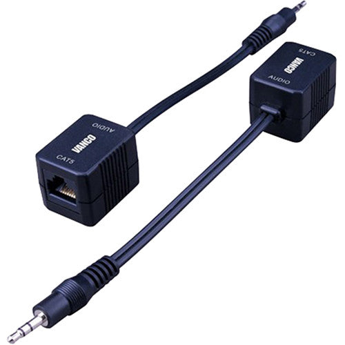 Vanco Extensor de Audio 3.5mm sobre Cat 6/5e hasta 73m Adaptadores