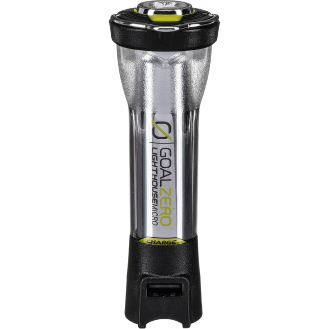 GOAL ZERO Lighthouse Micro Charge Linterna LED Recargable 150 Lúmenes 170 Horas uso Solar USB