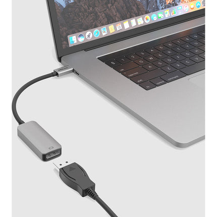 EZQuest Adaptador USB Tipo C a DisplayPort 4K 60Hz Thunderbolt 3 Compatible