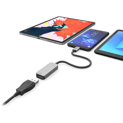 EZQuest Adaptador USB Tipo C a DisplayPort 4K 60Hz Thunderbolt 3 Compatible