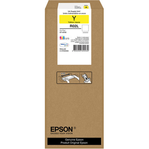 Epson RO2L Tinta Amarilla Capacidad Estándar para Impresora EcoTank ET-8700