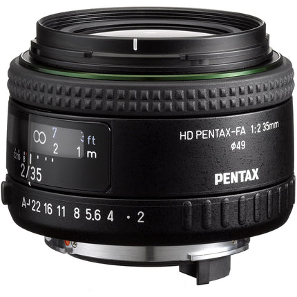 Pentax HD Pentax-FA 35mm f/2 Objetivo Montura K con Diafragma de 6 Palas