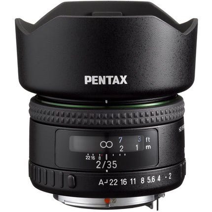 Pentax HD Pentax-FA 35mm f/2 Objetivo Montura K con Diafragma de 6 Palas