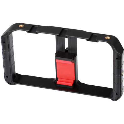 DigitalFoto Solution Limited Soporte para Vídeo Smartphone con 3 Montajes Fríos y Compatibilidad 2.1 a 3.3 Pulgadas