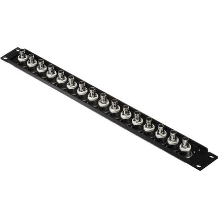 Canare 161U-BJRUK Panel A/V BNC Flush-Mount 16 Puertos 12G SDI 1 RU Rack