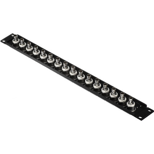 Canare 161U-BJRUK Panel A/V BNC Flush-Mount 16 Puertos 12G SDI 1 RU Rack