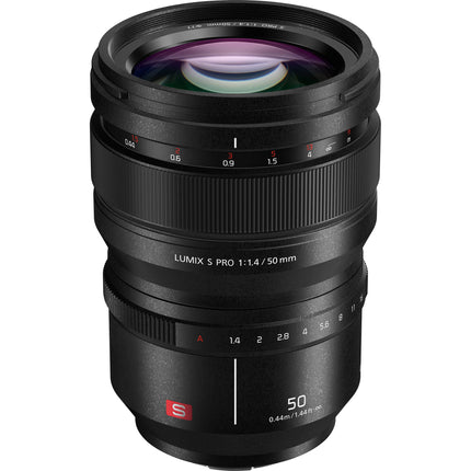 Panasonic LUMIX S PRO 50mm f/1.4 Lente Full Frame Montura L