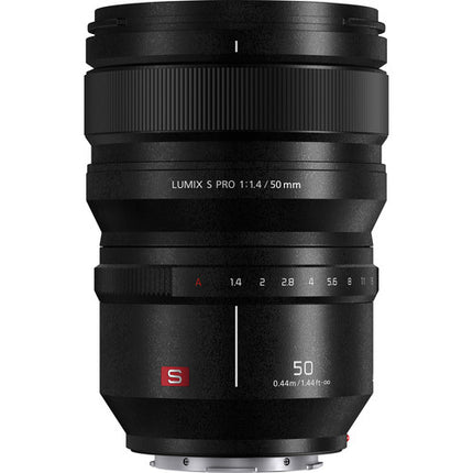 Panasonic LUMIX S PRO 50mm f/1.4 Lente Full Frame Montura L
