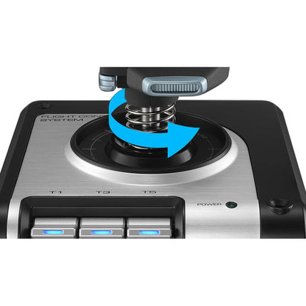Logitech G X52 H.O.T.A.S Controlador de Simulación con 3D Twist y LCD