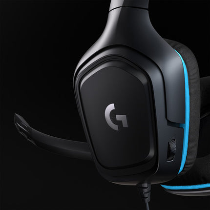 Logitech G G432 Auriculares Gaming Cableados Driver 50mm Sonido Virtual 7.1
