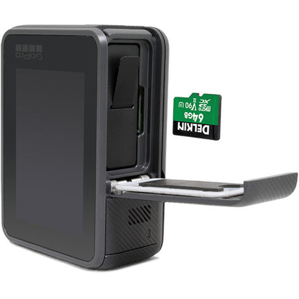 Delkin Devices 64GB POWER microSDXC UHS-II 300 MB/s con adaptador SD
