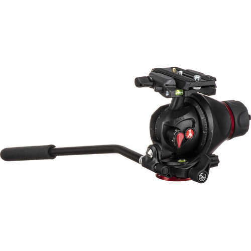 Manfrotto MH055M8-Q5 Cabezal Trípode para Foto y Video con Placa Q5 QR Panorámico