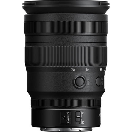 Nikon NIKKOR Z 24-70mm f/2.8 S lente zoom para cámaras sin espejo con filtro UV 82mm
