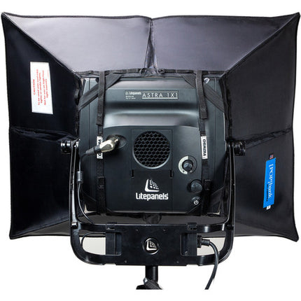 Chimera Pop Bank Small para luz LED Litepanels Astra con difusores y bolsa de transporte