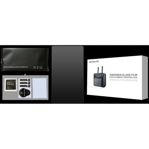 DigitalFoto Solution Limited Protector de Pantalla para DJI Smart Controller Vidrio Templado 2.5D Kit de Limpieza