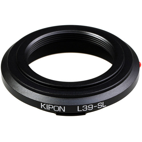 KIPON Adaptador Básico para Lentes L39 a Cámara Leica L-Mount en Aluminio y Latón
