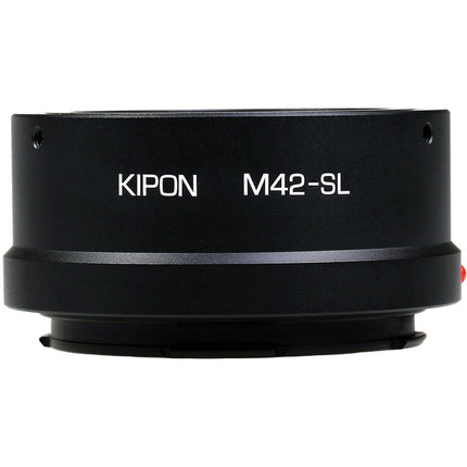 KIPON Basic Adaptador para objetivo M42 a cámara Leica L Montura aluminio y latón