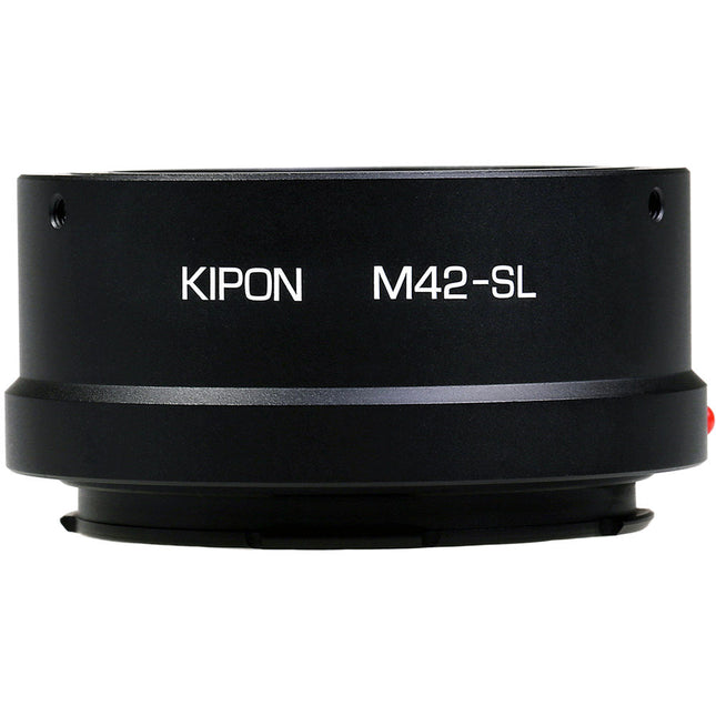 KIPON Basic Adaptador para objetivo M42 a cámara Leica L Montura aluminio y latón