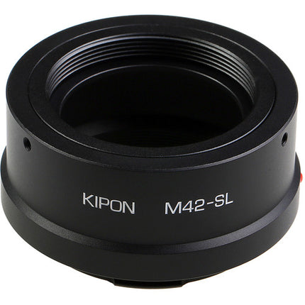 KIPON Basic Adaptador para objetivo M42 a cámara Leica L Montura aluminio y latón