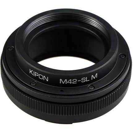 KIPON Adaptador de Montura Macro para Lentes M42 a Leica L con Helicoide