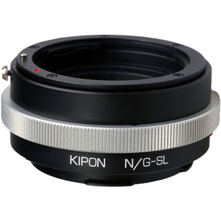 KIPON Adaptador Básico Nikon F-Mount G-Type a Leica L-Mount en Aluminio y Latón