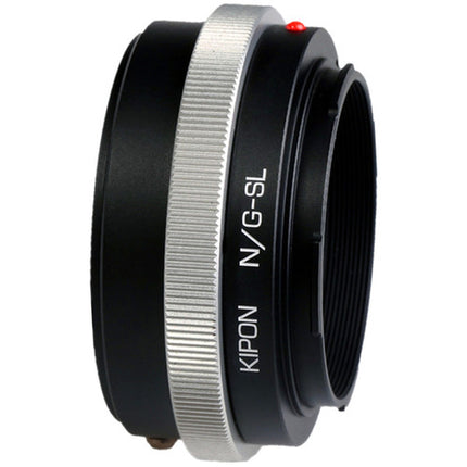 KIPON Adaptador Básico Nikon F-Mount G-Type a Leica L-Mount en Aluminio y Latón