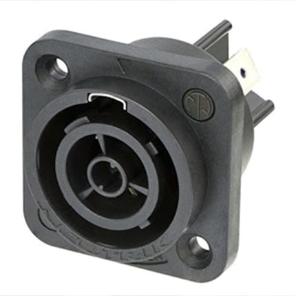 Neutrik NAC3FPX-TOP conector powerCON TRUE1 con terminales de 1/4" plano