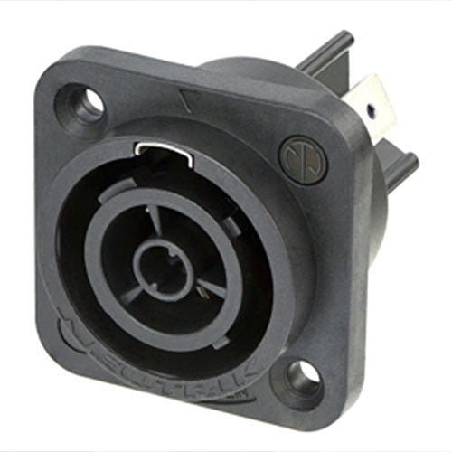 Neutrik NAC3FPX-TOP conector powerCON TRUE1 con terminales de 1/4" plano