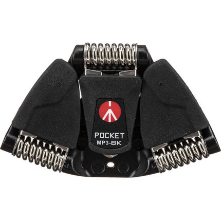 Manfrotto Large POCKET trípode negro soporte cámaras hasta 1.6 pulg altura máxima
