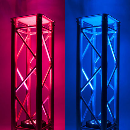 American DJ 12PX HEX LED Par RGBAW+UV 12W 30° Incluye Gel Frame