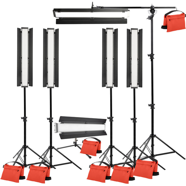 Genaray Hex Lighting 36" Soft Strip Kit 6 Luces LED 5600K Daylight 60° Radiación