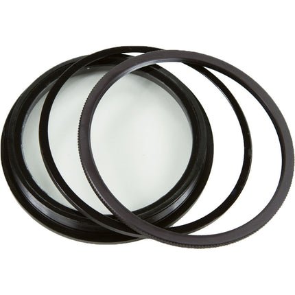 Outex Front Glass para cámara submarina con rosca 67mm aluminio anodizado y sello O-Ring