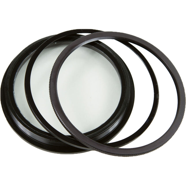 Outex Front Glass para cubierta de cámara sumergible 82mm aluminio anodizado sellado O-Ring