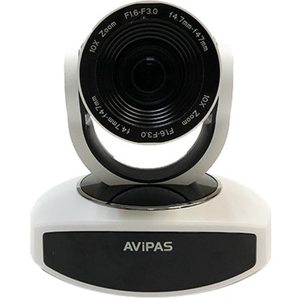 AViPAS AV-1280 Cámara PTZ SDI PoE 1080p60 Zoom Óptico 10x Blanca