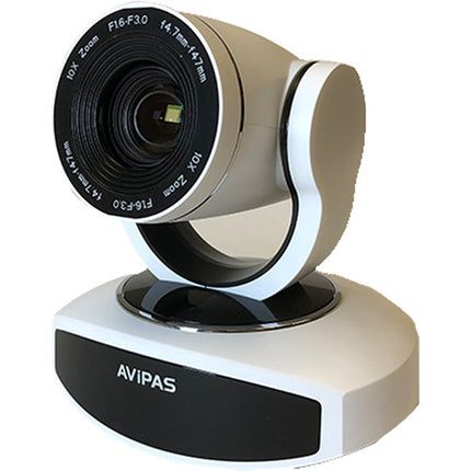 AViPAS AV-1280 Cámara PTZ SDI PoE 1080p60 Zoom Óptico 10x Blanca