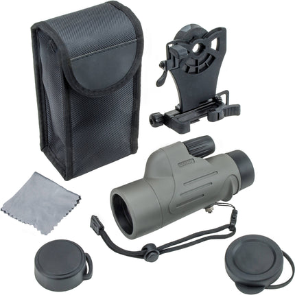 Carson 8x42 Monocular Monocular con prisma compacto y lente multi revestida