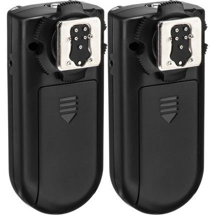 Yongnuo RF-603C II Kit Disparador Flash Inalámbrico para Canon 3-Pin 2.4 GHz 328' con Cable de Disparo
