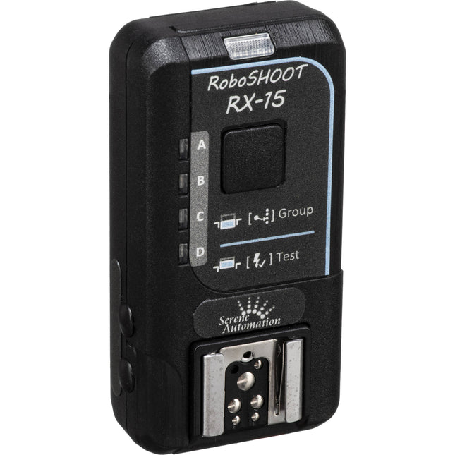RoboSHOOT RX-15 Receptor para cámaras Fujifilm X-Serie rango 36 m 4 grupos