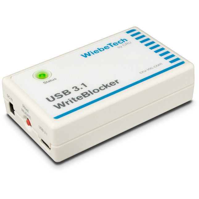 CRU-DataPort USB 3.1 WriteBlocker Bloqueador de Escritura con Conexión USB Type-C y LED de Estado