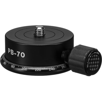 FEISOL PB-70 Base Giratoria de Aluminio Diámetro 70mm Precisión CNC